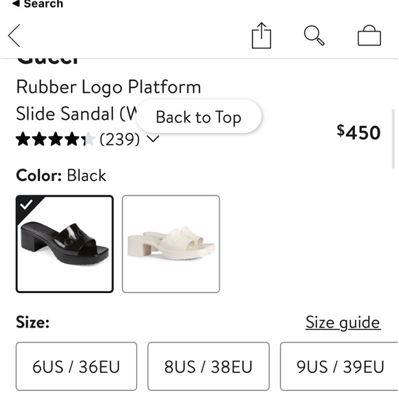 Gucci slides - Picture 11 of 14